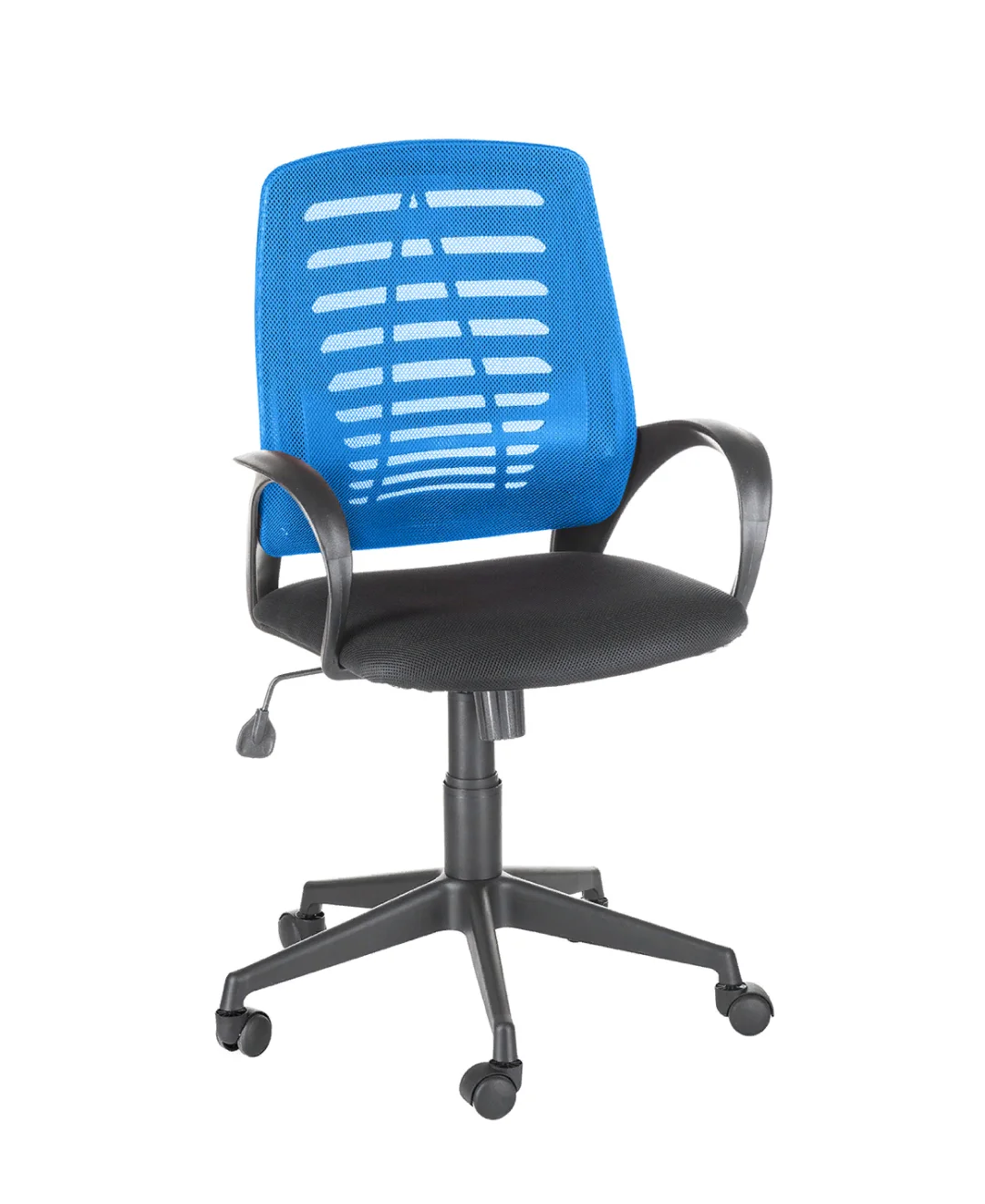 Кресло Ирис TW- синяя/TW-черн в Нижневартовске - nizhnevartovsk.mebel-tymen.ru | фото