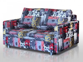 Диван Реал 120 с подлокотниками мьюзик в Нижневартовске - nizhnevartovsk.mebel-tymen.ru | фото