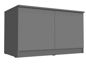 Антресоль-тумба Челси Графит в Нижневартовске - nizhnevartovsk.mebel-tymen.ru | фото