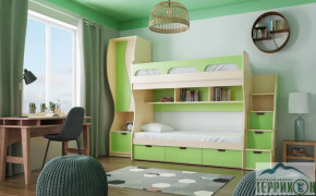 Детская "Киви", набор №3 в Нижневартовске - nizhnevartovsk.mebel-tymen.ru | фото