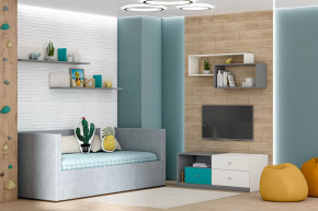 Детская Клео ОК-6, графит, миндаль, океан Диал в Нижневартовске - nizhnevartovsk.mebel-tymen.ru | фото