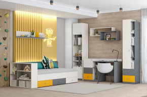 Детская Клео С-2, графит, миндаль, солнечный Диал в Нижневартовске - nizhnevartovsk.mebel-tymen.ru | фото