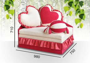 Детский Диван-Кровать Нежность в Нижневартовске - nizhnevartovsk.mebel-tymen.ru | фото