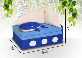 Детский Диван-Кровать Парус в Нижневартовске - nizhnevartovsk.mebel-tymen.ru | фото