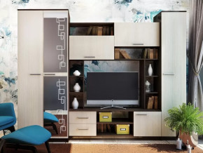 Гостиная Флора венге-дуб в Нижневартовске - nizhnevartovsk.mebel-tymen.ru | фото