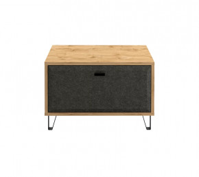 GRACE тумба KOM1K (Дуб наварра/Графит) в Нижневартовске - nizhnevartovsk.mebel-tymen.ru | фото