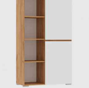 ГРЕТТА Буфет 2С (ш900*г411*в1586мм), ЛДСП дуб крафт золотой/ЛДСП белый в Нижневартовске - nizhnevartovsk.mebel-tymen.ru | фото