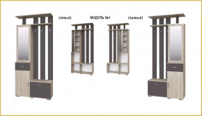 "ИМИДЖ" модуль №01, шкаф-вешалка с зеркалом в Нижневартовске - nizhnevartovsk.mebel-tymen.ru | фото