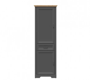 JASMIN шкаф REG2D1S (Графит/ Дуб артизан) в Нижневартовске - nizhnevartovsk.mebel-tymen.ru | фото