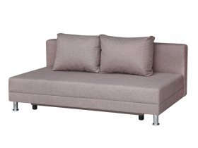 Диван Комфорт Лайт без подлокотников 2 подушки латте в Нижневартовске - nizhnevartovsk.mebel-tymen.ru | фото