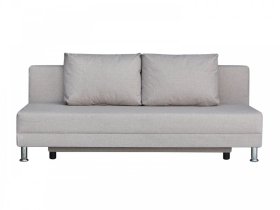 Диван Комфорт Лайт без подлокотников 2 подушки кэмел в Нижневартовске - nizhnevartovsk.mebel-tymen.ru | фото