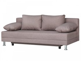 Диван Комфорт без подлокотников 4 подушки латте в Нижневартовске - nizhnevartovsk.mebel-tymen.ru | фото