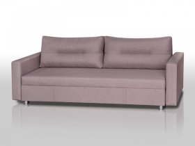 Диван Комфорт с прямыми подлокотниками латте в Нижневартовске - nizhnevartovsk.mebel-tymen.ru | фото