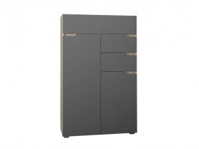 Комод Анталия Сонома-Графит софт в Нижневартовске - nizhnevartovsk.mebel-tymen.ru | фото