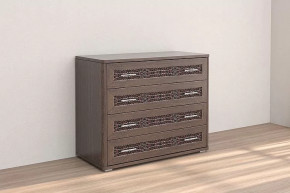 Комод Кэт-4 4 ящика Венге Диал в Нижневартовске - nizhnevartovsk.mebel-tymen.ru | фото