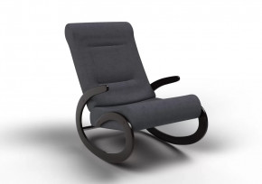 Кресло-качалка Мальта ткань графит в Нижневартовске - nizhnevartovsk.mebel-tymen.ru | фото