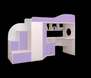 Кровать-чердак Кадет 1 Ярофф в Нижневартовске - nizhnevartovsk.mebel-tymen.ru | фото