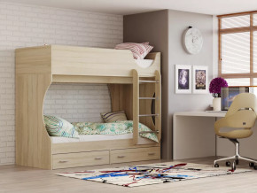 Кровать двухъярусная Д2 в Нижневартовске - nizhnevartovsk.mebel-tymen.ru | фото