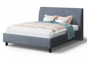 Кровать Хилтон, 2000*1400 мм, серый в Нижневартовске - nizhnevartovsk.mebel-tymen.ru | фото