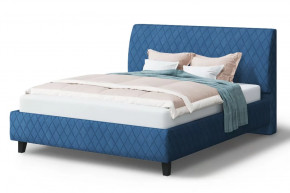 Кровать Хилтон, 2000*1800 мм, синий в Нижневартовске - nizhnevartovsk.mebel-tymen.ru | фото
