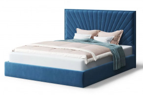 Кровать Леона, 2000*1200 мм, синий в Нижневартовске - nizhnevartovsk.mebel-tymen.ru | фото