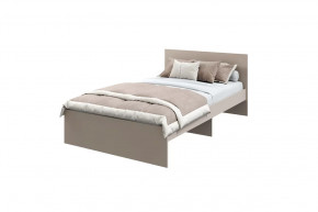 Кровать "МОНА" 2000*1200мм, (без матраса), ЛДСП кашемир (ламели) в Нижневартовске - nizhnevartovsk.mebel-tymen.ru | фото