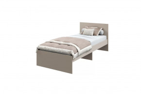 Кровать "МОНА" 2000* 900мм, (без матраса), ЛДСП кашемир (ламели) в Нижневартовске - nizhnevartovsk.mebel-tymen.ru | фото