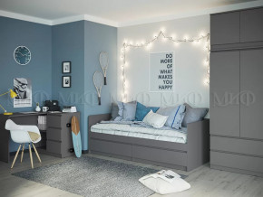 Модульная детская Челси Графит в Нижневартовске - nizhnevartovsk.mebel-tymen.ru | фото