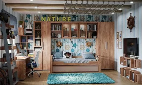 Модульная детская Nature в Нижневартовске - nizhnevartovsk.mebel-tymen.ru | фото