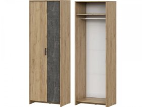 Шкаф двухстворчатый МСП-1 в Нижневартовске - nizhnevartovsk.mebel-tymen.ru | фото