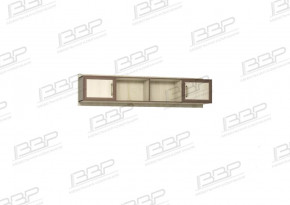 Надстройка с дверцами МС Верона для молодежи ЛДСП в Нижневартовске - nizhnevartovsk.mebel-tymen.ru | фото