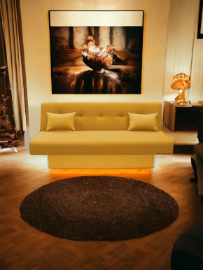 Прямой диван манго 4 Савана Елоу в Нижневартовске - nizhnevartovsk.mebel-tymen.ru | фото