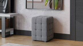 Пуф «Аристо» Велюр Серый в Нижневартовске - nizhnevartovsk.mebel-tymen.ru | фото