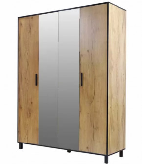 Шкаф 4-х створчатый Лофт 4 в Нижневартовске - nizhnevartovsk.mebel-tymen.ru | фото