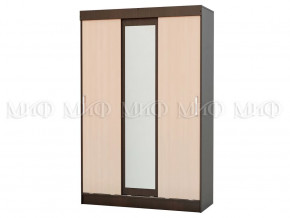 Шкаф Басямиф, дуб беленый/венге в Нижневартовске - nizhnevartovsk.mebel-tymen.ru | фото
