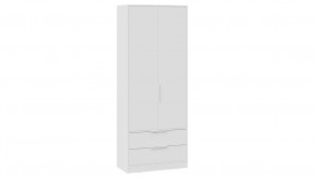 Шкаф для одежды «Марли» Белый в Нижневартовске - nizhnevartovsk.mebel-tymen.ru | фото