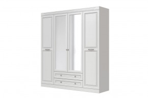 Шкаф для одежды ШР-4 "Олимп", белый в Нижневартовске - nizhnevartovsk.mebel-tymen.ru | фото