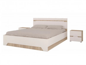 Спальный гарнитур Анталия Сонома-Белый софт в Нижневартовске - nizhnevartovsk.mebel-tymen.ru | фото