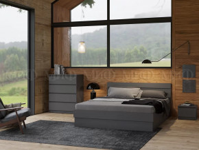 Спальный гарнитур Челси Графит в Нижневартовске - nizhnevartovsk.mebel-tymen.ru | фото