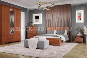 Спальня Kentaki каштан в Нижневартовске - nizhnevartovsk.mebel-tymen.ru | фото