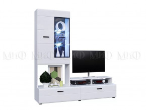 Стенка центр Нэнси New МДФ в Нижневартовске - nizhnevartovsk.mebel-tymen.ru | фото