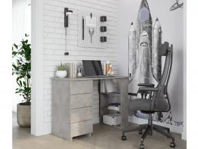 Стол Asti 3 бетон в Нижневартовске - nizhnevartovsk.mebel-tymen.ru | фото