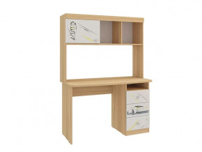 Стол Форсаж дуб сонома/белый в Нижневартовске - nizhnevartovsk.mebel-tymen.ru | фото