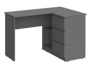 Стол угловой Челси Графит в Нижневартовске - nizhnevartovsk.mebel-tymen.ru | фото