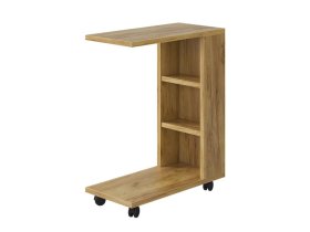 Столик прикроватный Мальта дуб крафт золотой в Нижневартовске - nizhnevartovsk.mebel-tymen.ru | фото