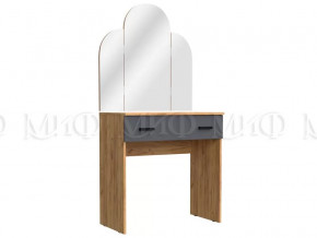 Трельяж Басямиф, графит/дуб крафт в Нижневартовске - nizhnevartovsk.mebel-tymen.ru | фото