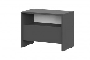 Тумба прикроватная Камелия 1 Серия 2, графит в Нижневартовске - nizhnevartovsk.mebel-tymen.ru | фото