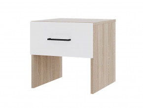 Тумбочка Victor Сонома-Белый в Нижневартовске - nizhnevartovsk.mebel-tymen.ru | фото