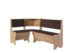 Угол Кухонный Комфорт дуб вотан/коричневый в Нижневартовске - nizhnevartovsk.mebel-tymen.ru | фото