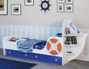 "Яхта-1" Кровать в Нижневартовске - nizhnevartovsk.mebel-tymen.ru | фото